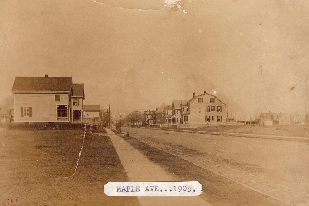 Maple Ave, 1905