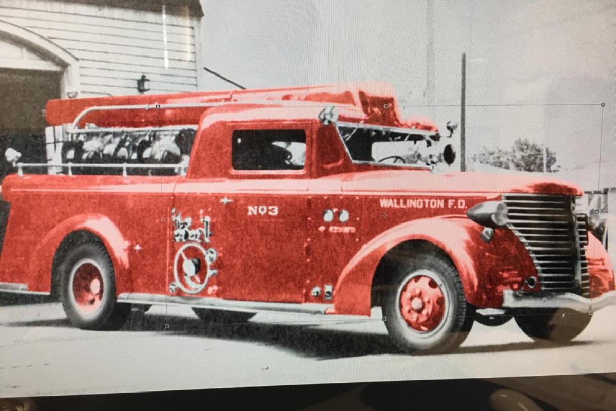 Fire truck from Park Row 203 - early 50's