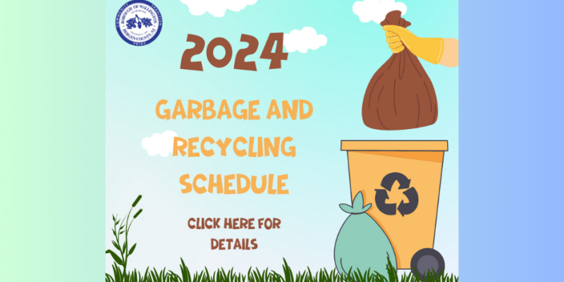 garbage & recycling schedule